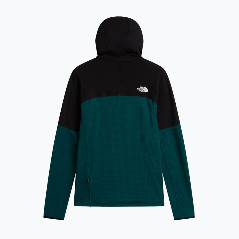 Men's jacket The North Face Polartec Powergrid Stormgap Hoodie Pacific Teal/Tnf Black 6