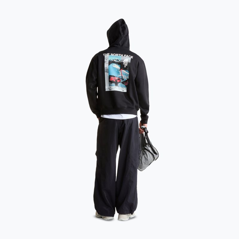 Men's sweatshirt The North Face Apex '75 Collage Relaxed Hoodie tnf black 2