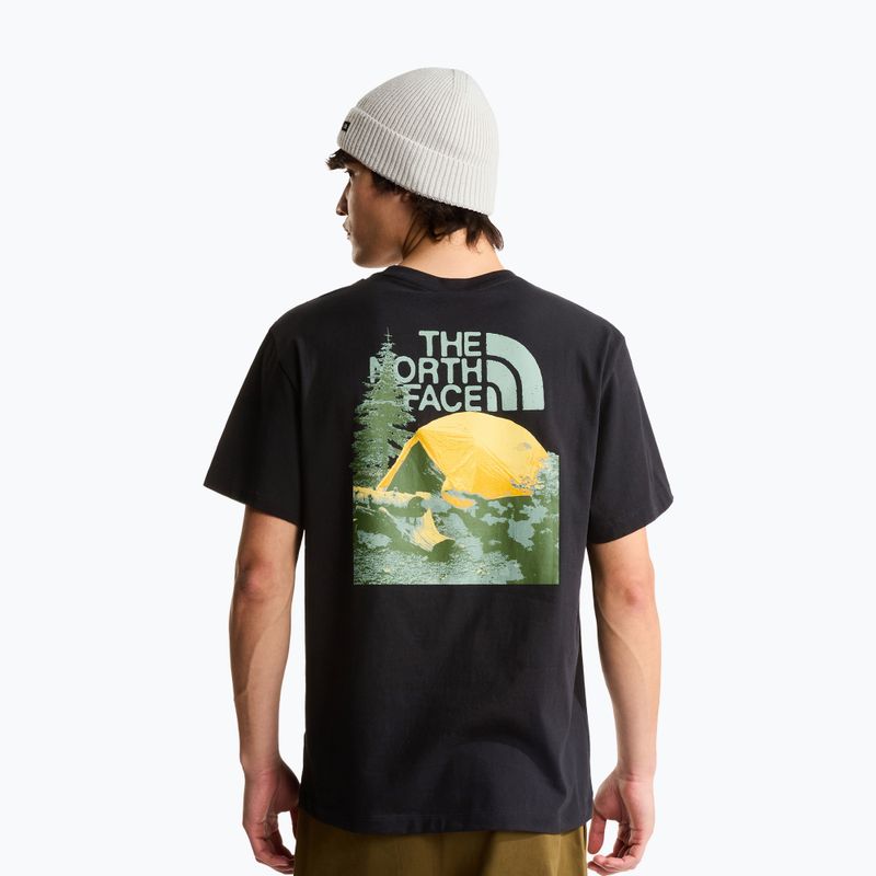Men's T-shirt The North Face Apex '75 Collage Relaxed Hoodie Tnf Black 3