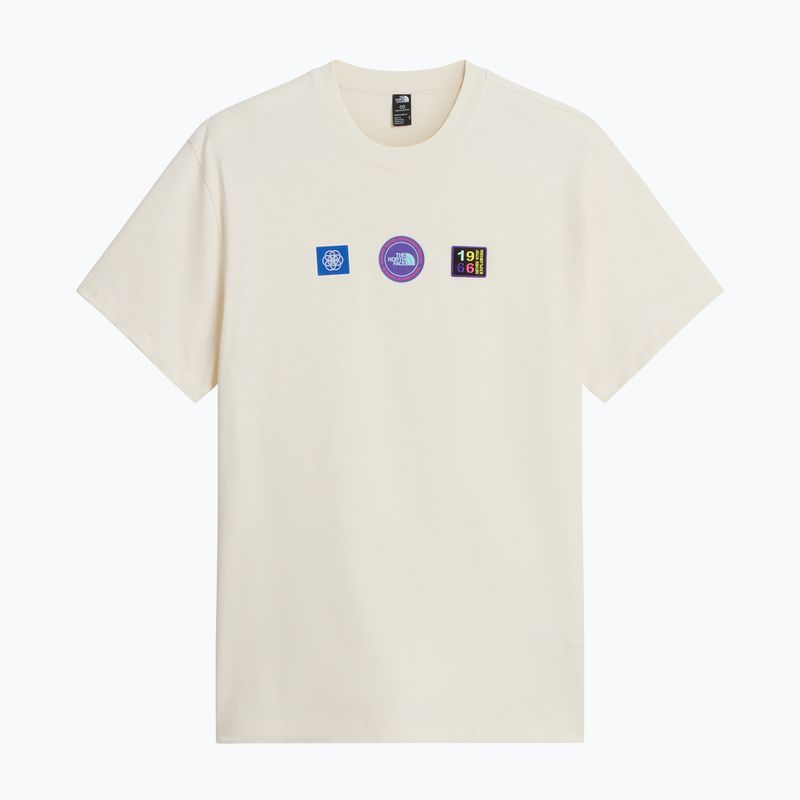 Men's T-shirt The North Face Explorer Badges RLX SS Tee Graphic white dune 4
