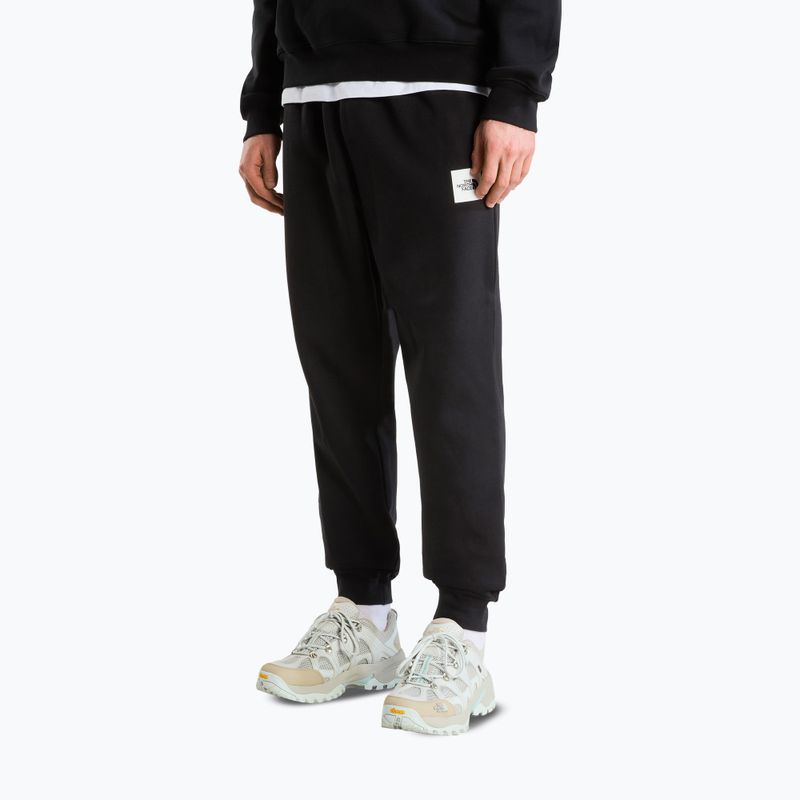 Men's trousers The North Face Evo Box Half Dome Regular Tappered tnf black