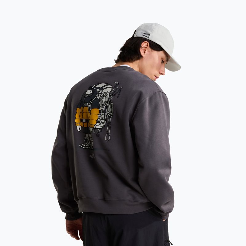 Sweatshirt The North Face Gear Up Get Out RLX SS Tee Graphic anthracite grey 3