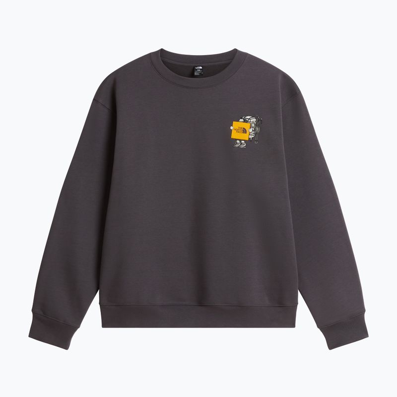 Sweatshirt The North Face Gear Up Get Out RLX SS Tee Graphic anthracite grey 4