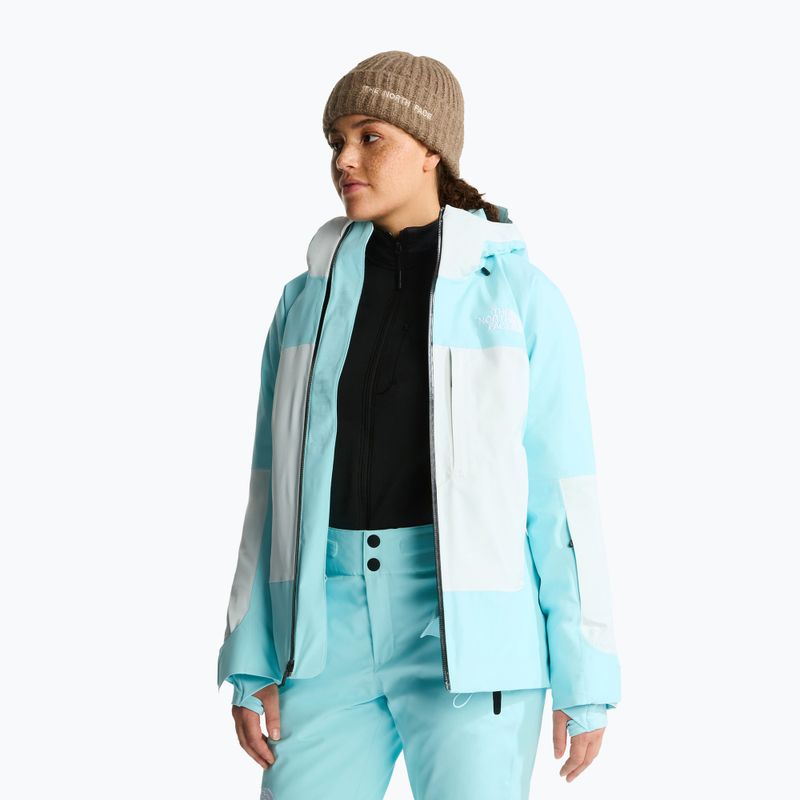 Women's ski jacket The North Face Lenado pearl stone/gla 4