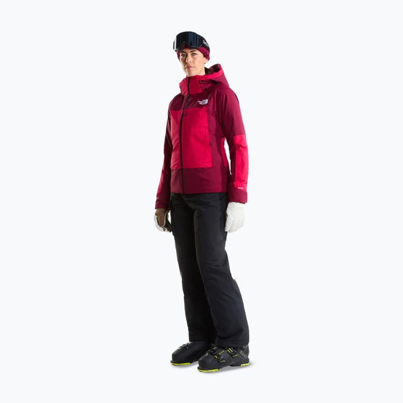 Women's ski jacket The North Face Lenado lali guran/burgundy cru 2