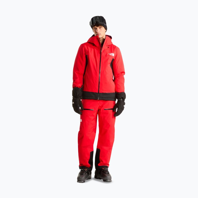 Men's ski jacket The North Face Mount Bre elevation red/tnf black 2