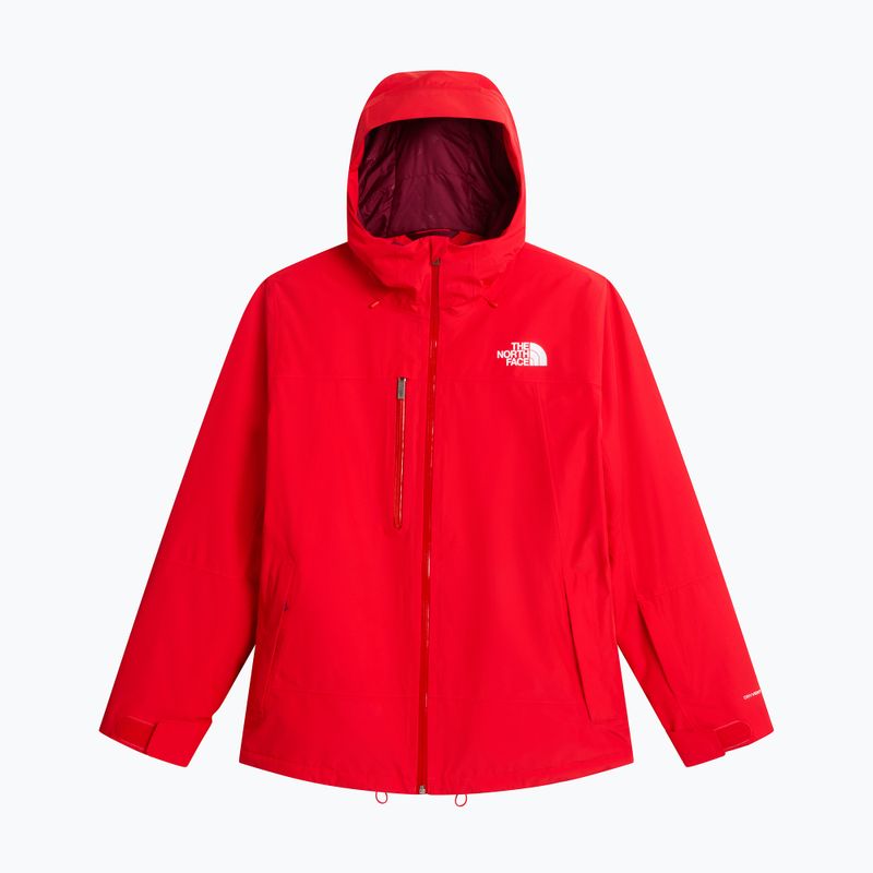 Men's ski jacket The North Face Descendit elevation red 5