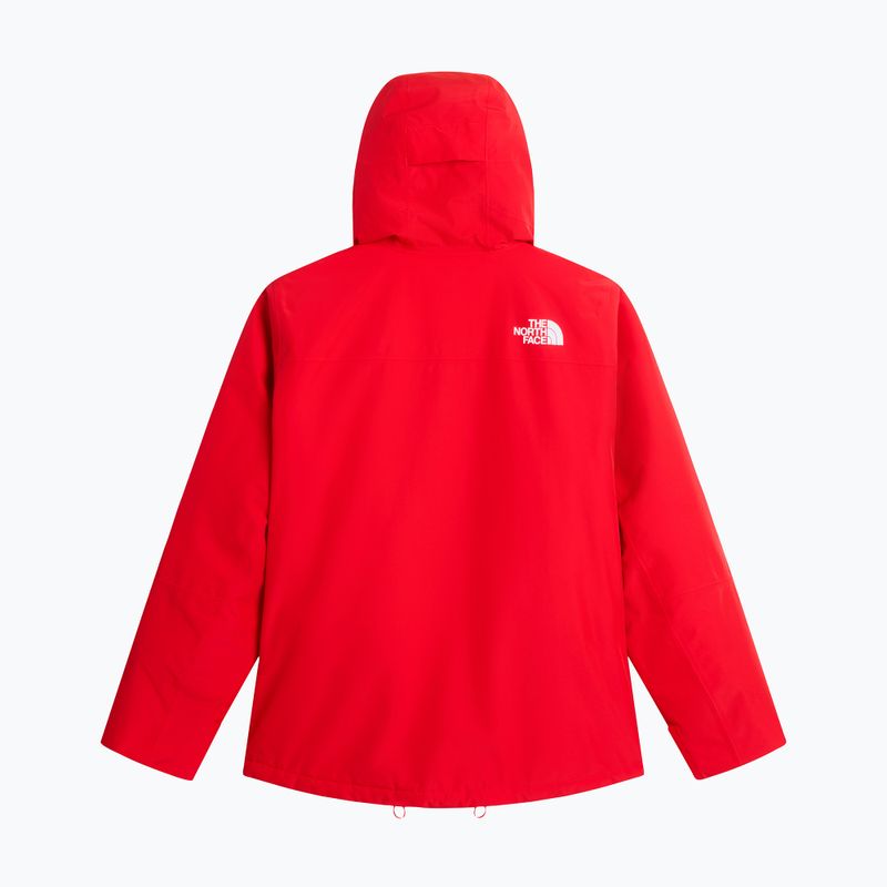 Men's ski jacket The North Face Descendit elevation red 6
