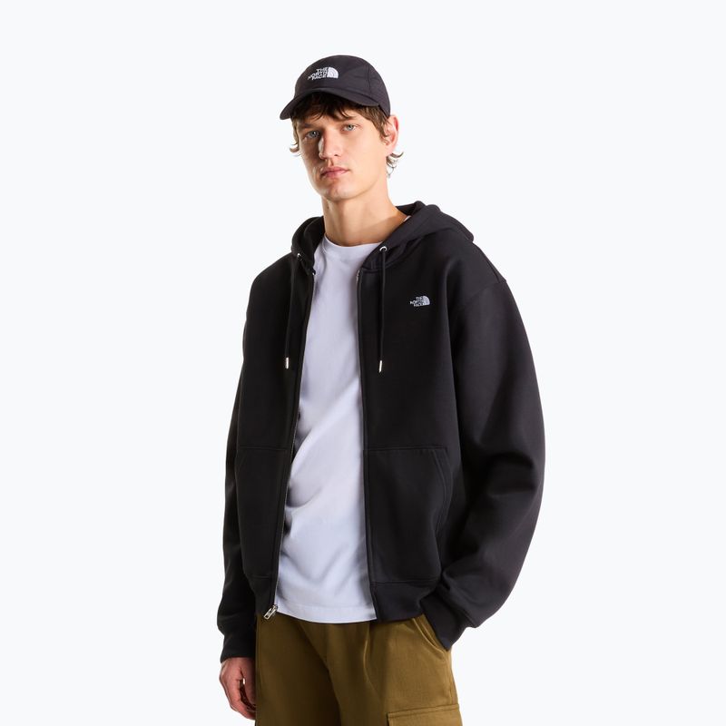 Men's sweatshirt The North Face Essential Simple Dome RLX Full Zip tnf black 4