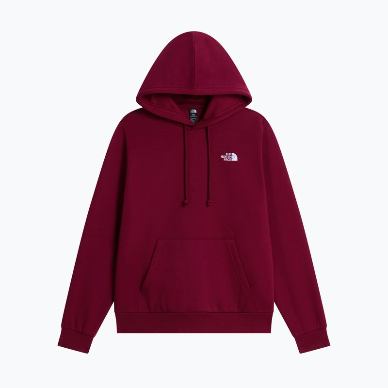 Women's sweatshirt The North Face Evolution Simple Dome Regular Hoodie burgundy crush