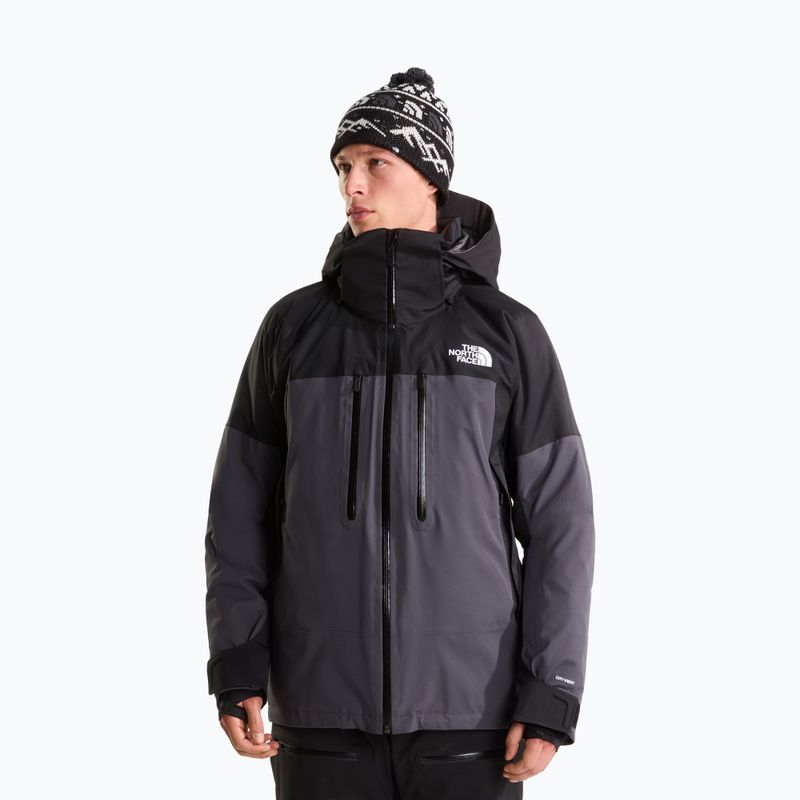 Men's ski jacket The North Face Chakal anthracite grey