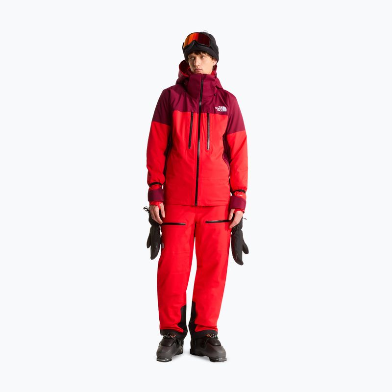 Men's ski jacket The North Face Chakal elevation red/burgundy 2