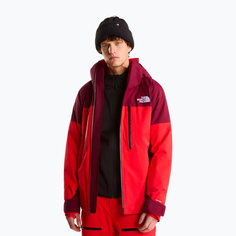 Men's ski jacket The North Face Chakal elevation red/burgundy 4