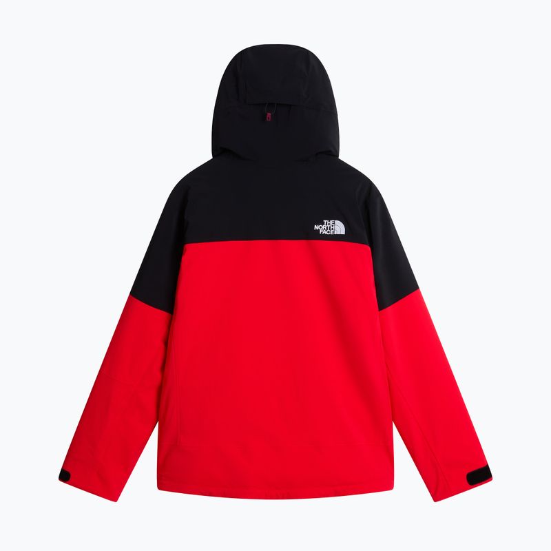 Men's ski jacket The North Face Freedom Insulated elevation red/tnf black 6