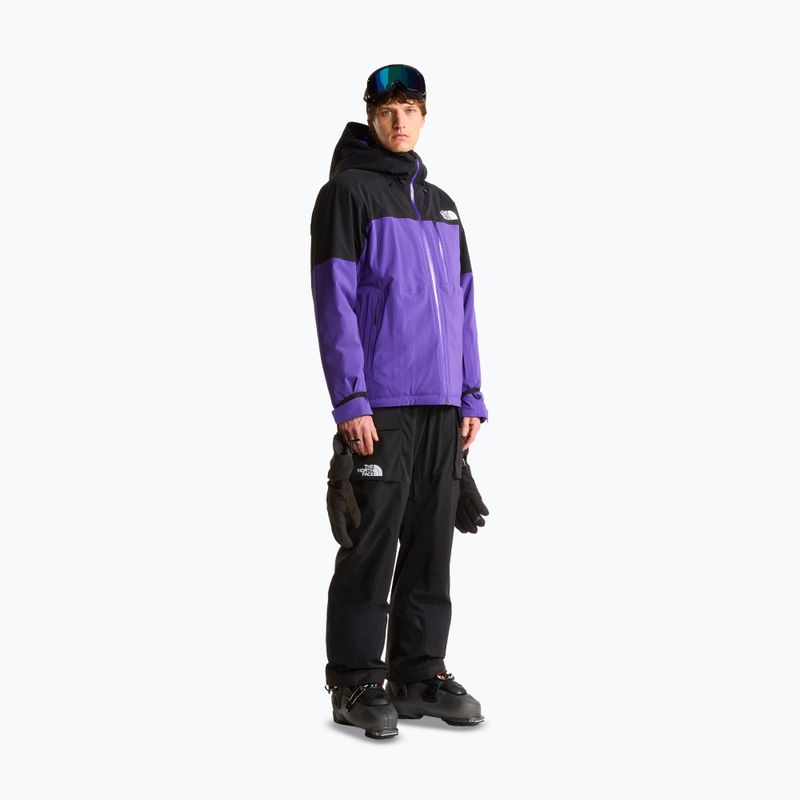 Men's ski jacket The North Face Freedom Insulated peak purple/tnf black 2