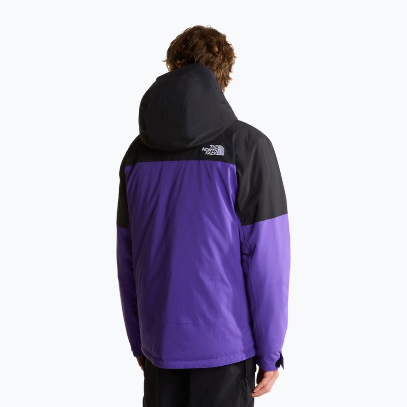Men's ski jacket The North Face Freedom Insulated peak purple/tnf black 3