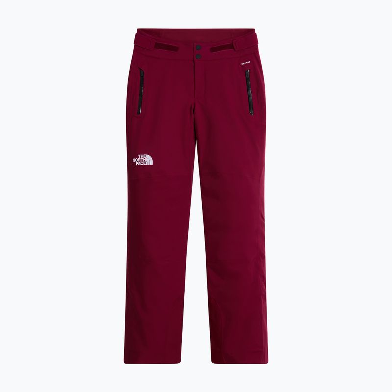 Women's ski trousers The North Face Lenado burgundy crush