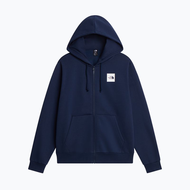 Men's sweatshirt The North Face Evo Box Half Dome Regular Full Zip Hoodie summit navy 5