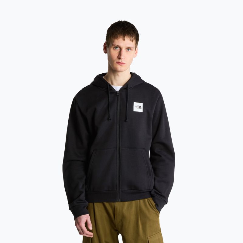 Men's sweatshirt The North Face Evo Box Half Dome Regular Full Zip Hoodie tnf black 4