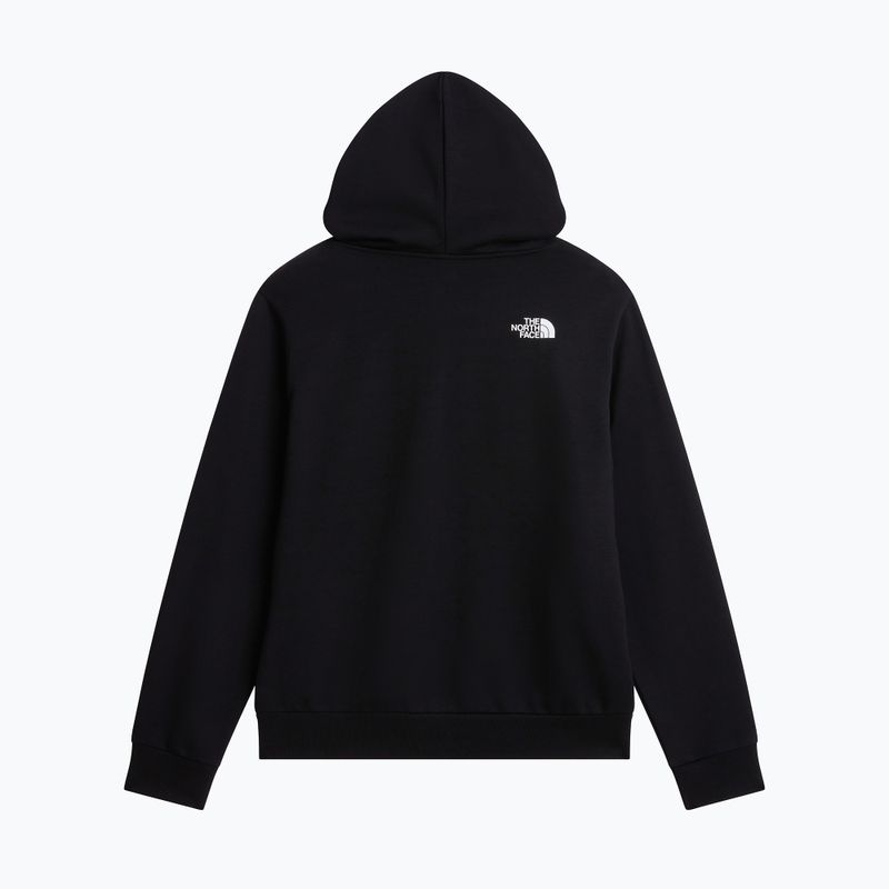 Men's sweatshirt The North Face Evo Box Half Dome Regular Full Zip Hoodie tnf black 6
