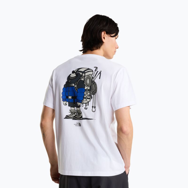 T-shirt The North Face Gear Up Get Out RLX SS Tee Graphic tnf white 3