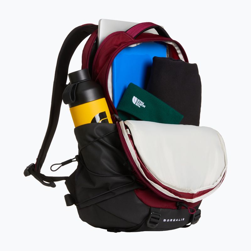 Urban backpack The North Face Borealis burgundy crush 3