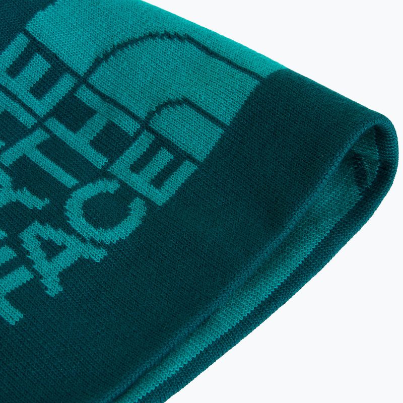 Winter hat The North Face Reversible Highline pacific teal/re 2