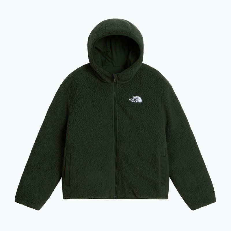 Children's insulated jacket The North Face Reversible Shasta FZ Hooded caraway seed/bo 8