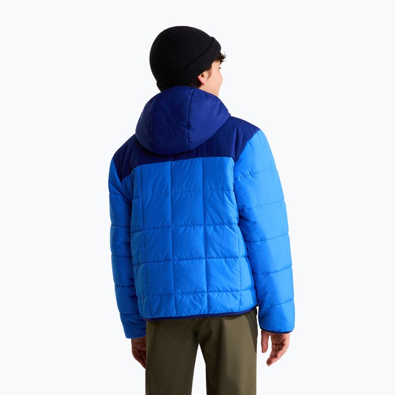 Children's insulated jacket The North Face Reversible Shasta FZ Hooded active blue/bol 3