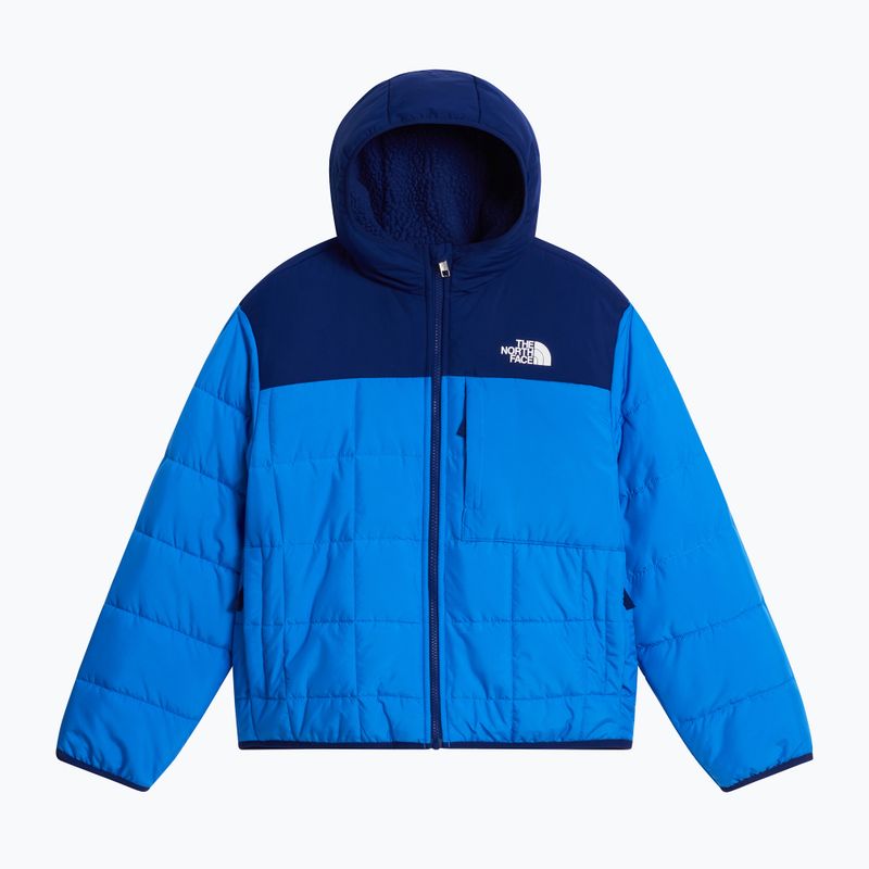 Children's insulated jacket The North Face Reversible Shasta FZ Hooded active blue/bol 6