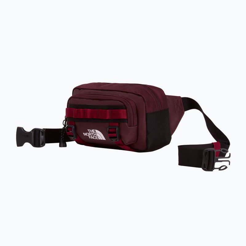 Waist bag The North Face Base Camp Lumbar deep burgundy/t 3