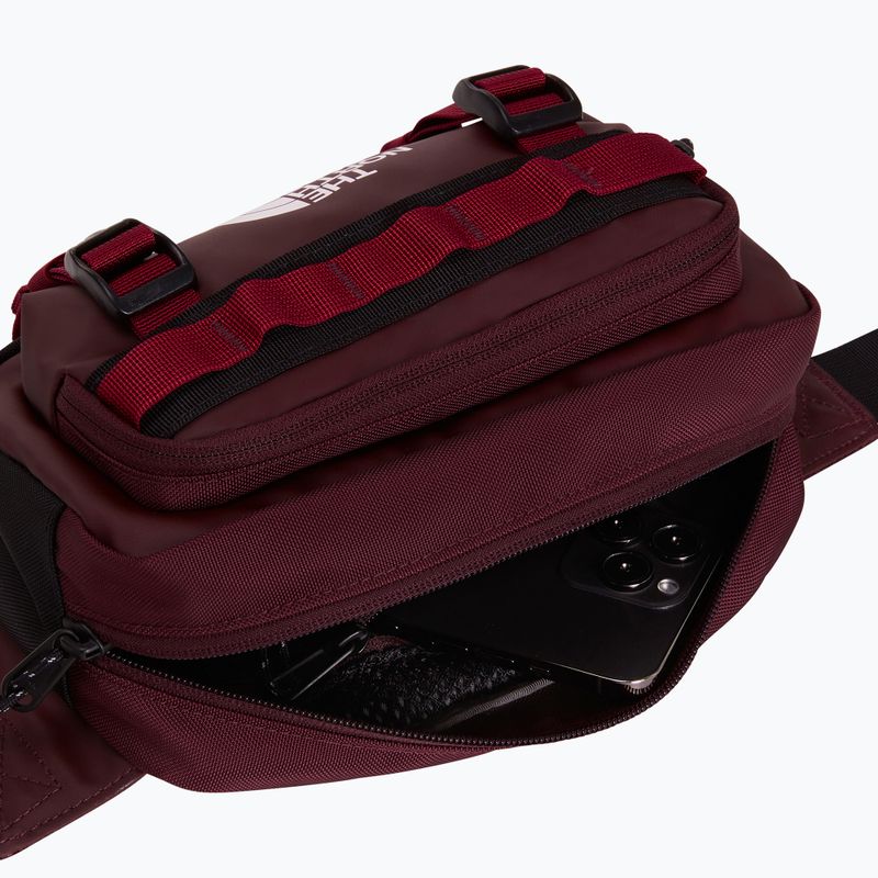 Waist bag The North Face Base Camp Lumbar deep burgundy/t 4