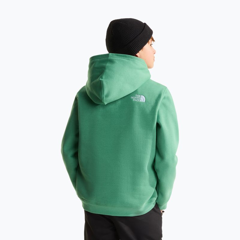 Children's sweatshirt The Noryh Face Essential Drew Peak Hoodie dimmed algae 5