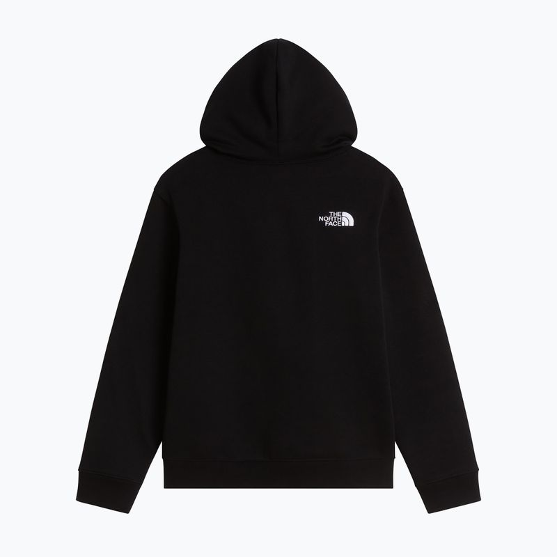 Children's sweatshirt The North Face Essential Drew Peak Hoodie tnf black 2