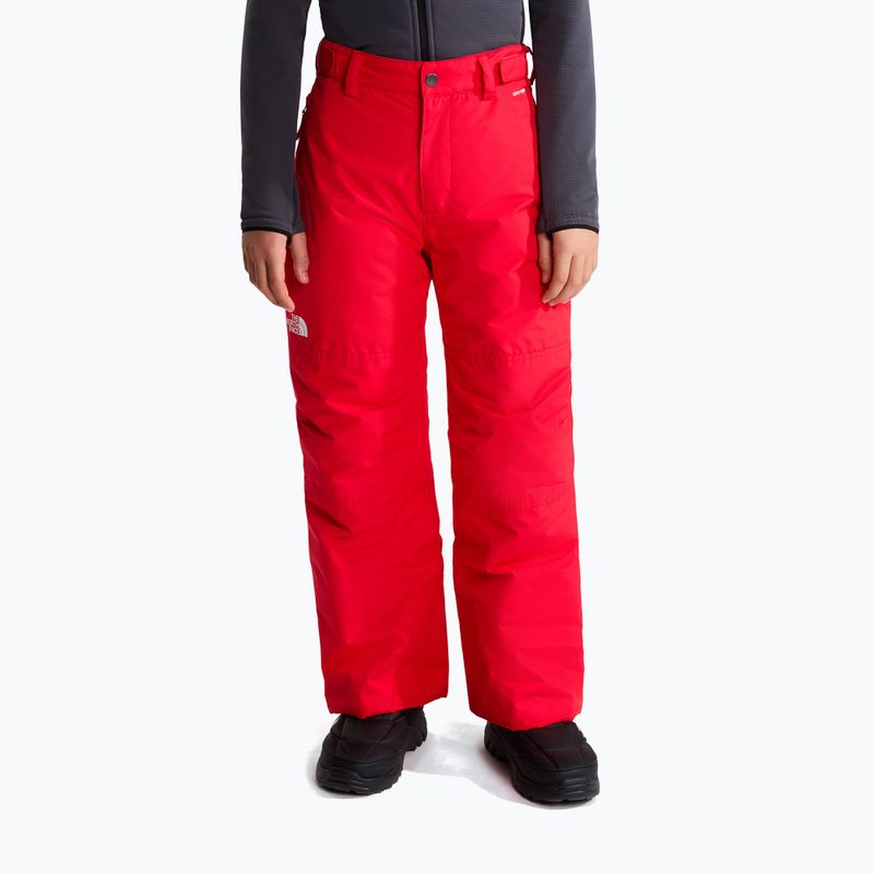 Children's ski trousers The North Face Freedom Insulated elevation red