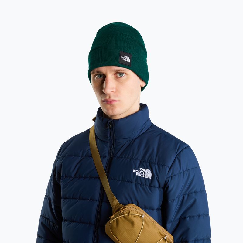 Winter hat The North Face Dock Worker Recycled Beanie hunter green 3