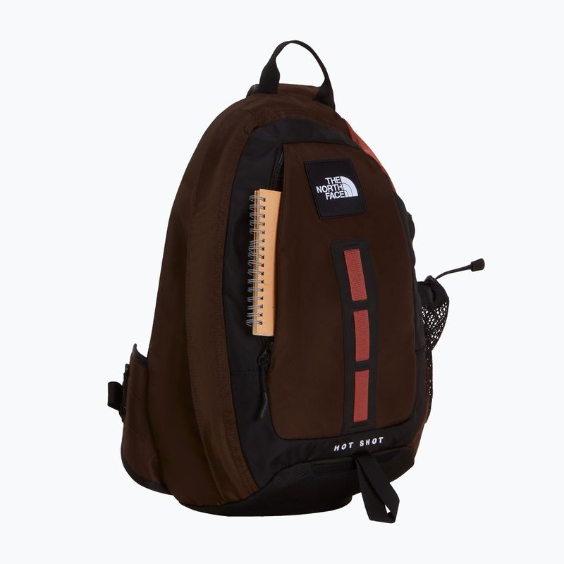 Urban backpack The North Face Hot Shot Sling 15 l dark chestnut/copper si 4