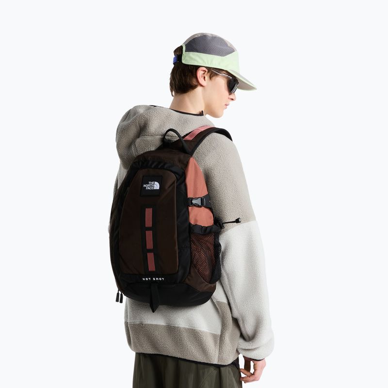 Urban backpack The North Face Hot Shot Sling 15 l dark chestnut/copper si 7