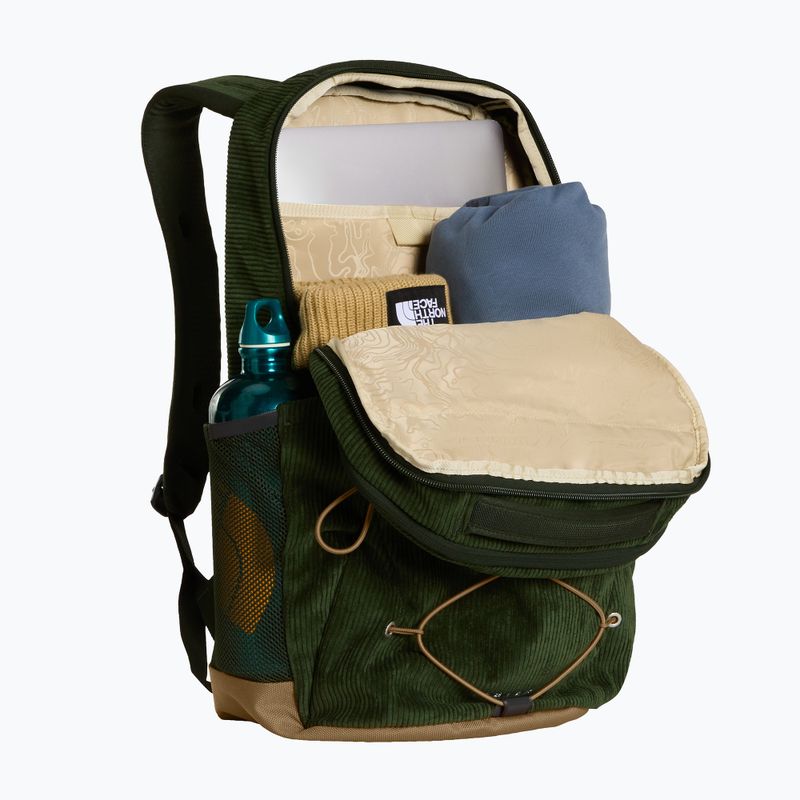 Urban backpack The North Face Jester Pro 28 l bottle green/leather bro 4