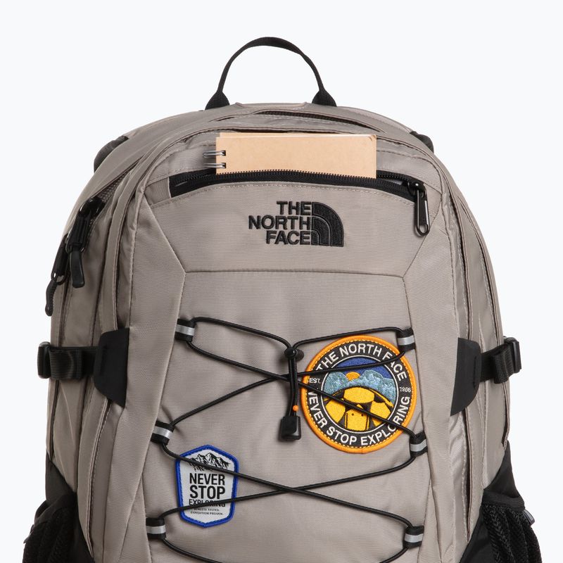 Urban backpack The North Face Borealis Classic Patch 29 l stone slab/tnf black/asphalt grey 5