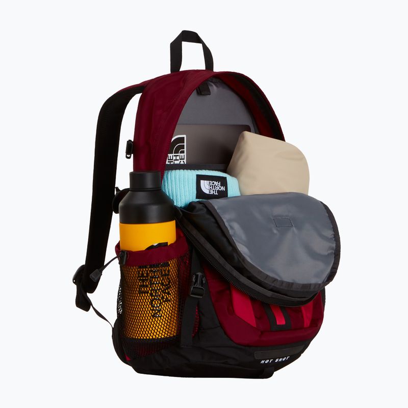 Urban backpack The North Face Hot Shot Se 30 l burgundy crush/lali gur 4