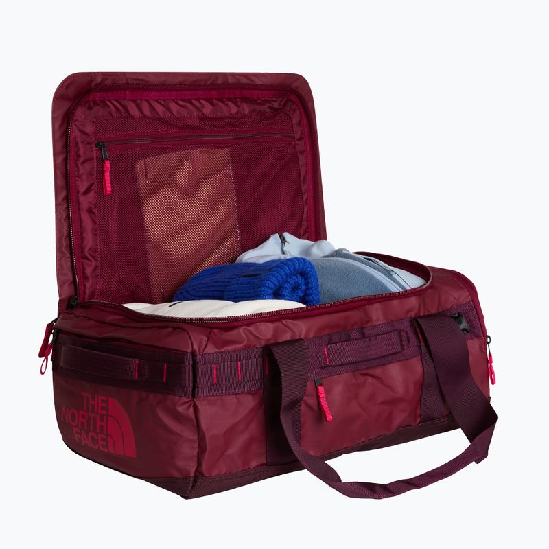 Travel bag The North Face Base Camp Voyager Duffel 42 l burgundy crush/deep bur 5