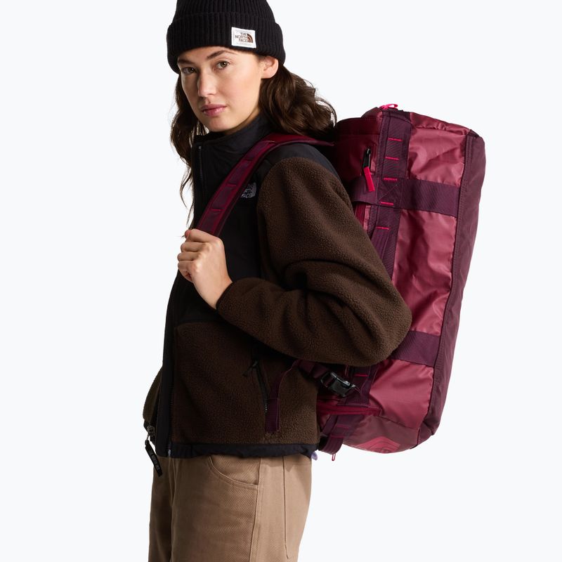 Travel bag The North Face Base Camp Voyager Duffel 42 l burgundy crush/deep bur 8