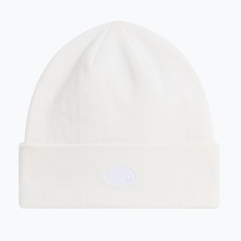 Winter hat The North Face Norm Beanie white dune