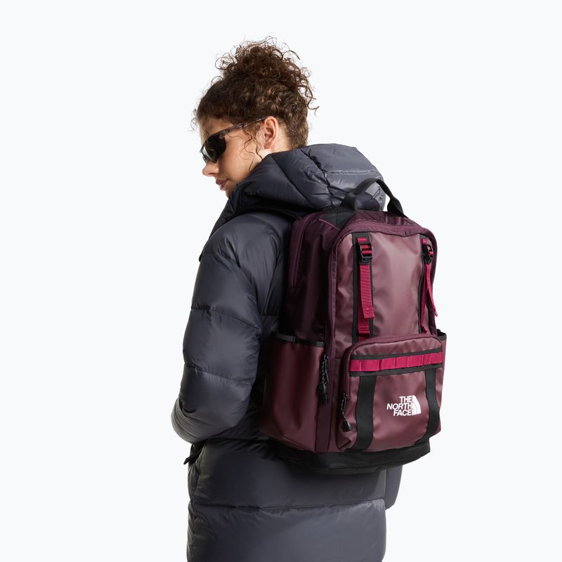 Urban backpack The North Face Base Camp Daypack deep burgundy/t 6