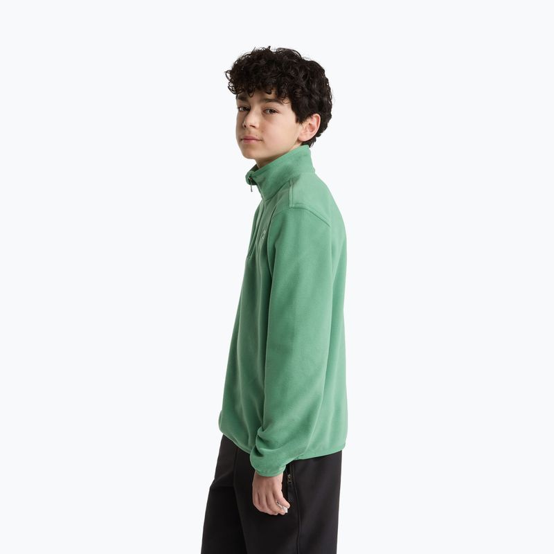 Children's fleece sweatshirt The North Face Teen Glacier 1/4 Zip dimmed algae 3