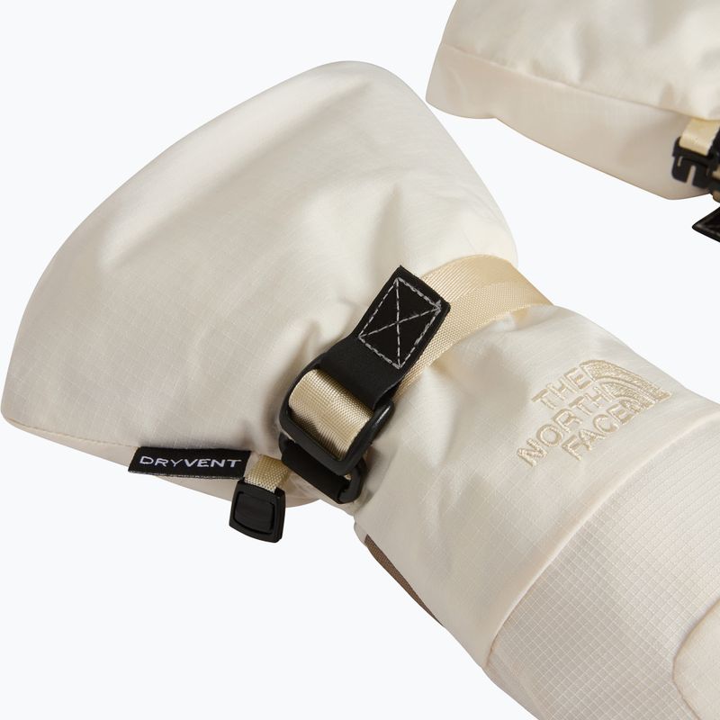 Women's ski gloves The North Face Montana Mitt white dune 2