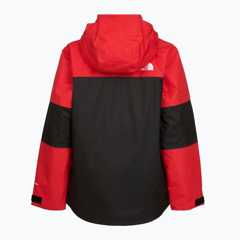 Children's ski jacket The North Face Freedom Insulated elevation red 2