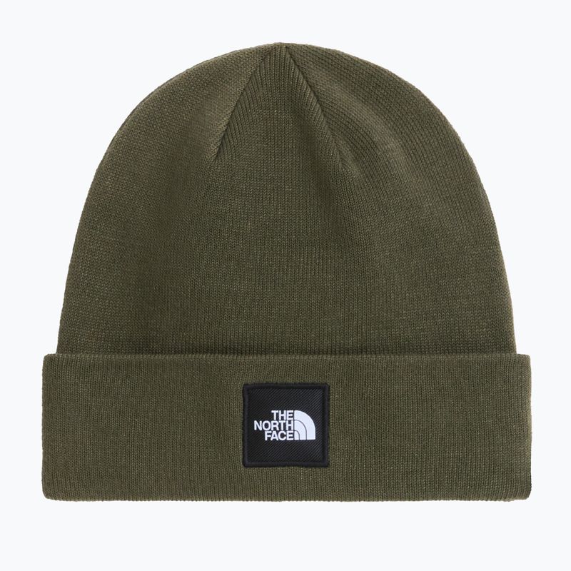 Winter hat The North Face Dock Worker Recycled Beanie new taupe green