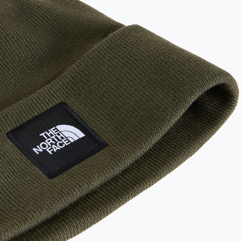 Winter hat The North Face Dock Worker Recycled Beanie new taupe green 2